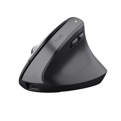 Безжичен ергономски глушец Trust Bayo+, Bluetooth, црн