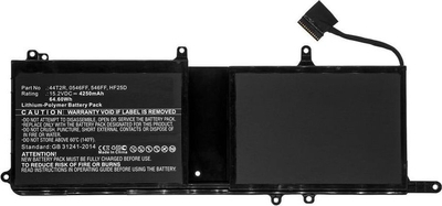 Батерија за лаптоп CoreParts MBXDE-BA0193, заменлива, црна