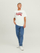 Maicë Jack&Jones JJELOGO Standard Fit 12233594 Cloud Dancer