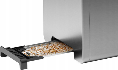 Toaster Bosch DesignLine TAT5P425, i vogël, i zi