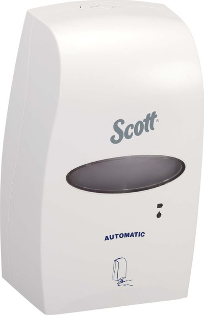Dispenser automatik sapuni Scott MOD 92147, me sensor pa prekje, 1.2L, i bardhë