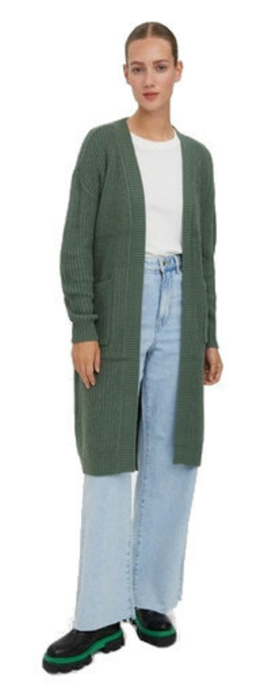 Triko Vero Moda VMSAYLA Regular Fit, e gjelbёr