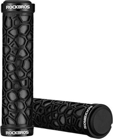 Doreza biçiklete Rockbros 2017-14ABK, ergonomike, 13 cm, të zeza