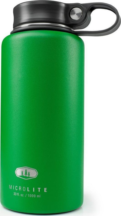 Shishe termike GSI Outdoors Microlite 1000, 1L, çelik inox, blu