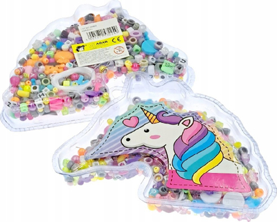 Set rruza për byzylykë Adar Unicorn, 8 copë, shumëngjyrëshe