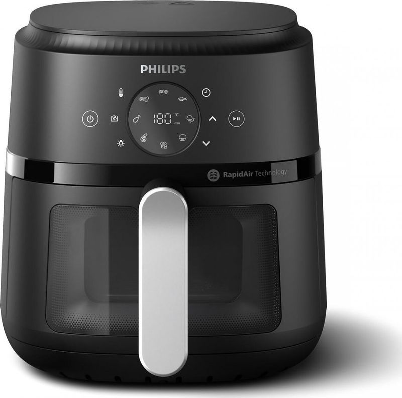 Fritezë ajri Philips NA221/00, 4.2L, RapidAir, e zezë