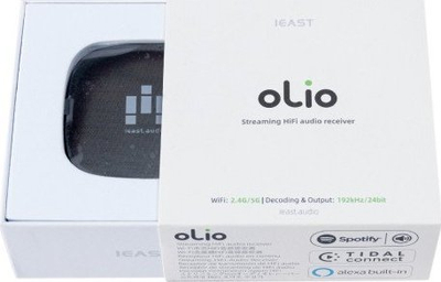 Network player iEAST OlioStream, Hi Fi, Wi Fi edhe Bluetooth, i zi