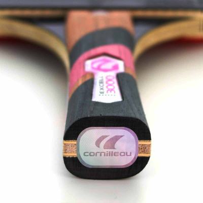Ракета за пинг-понг Cornilleau Excell Carbon 3000, сунѓер 2.0mm, офанзивна