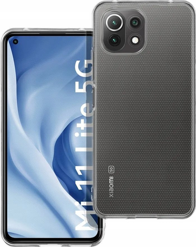 Mbrojtëse telefoni OEM Clear Case 2mm për Xiaomi Mi 11 Lite 5G LTE NE, transparente