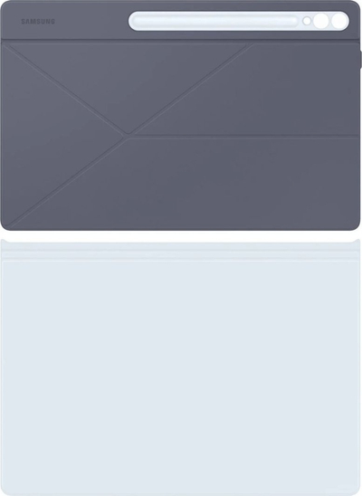 Kopertinë Samsung Smart Book Cover për Galaxy Tab S10 Ultra S9 Ultra, magnetike, me mbështetëse, e zezë