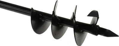 Vidhos tokësor manual Geko G66511, diametër 110mm, metalik