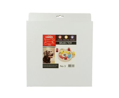 Lodër me lojëra për qen Active Canis Brain Toy No 3, 23.5 x 22.5 cm, shumëngjyrëshe