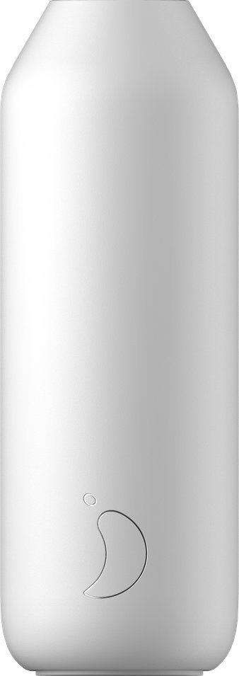 Shishe uji Chilly's Series 2, 1 litër, çelik inox, e bardhë Arctic