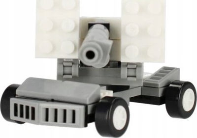 Set blloqesh Military Vehicle with a Launcher 3in1, 65 copa, mbi 6 vjeç, shumëngjyrësh