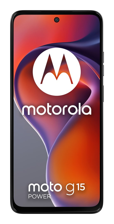Телефон Motorola Moto G15 Power, 6.72\", 8GB 512GB, сив