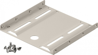 Adapter për kompjuter Wentronic Goobay 94343, për bay 3.5\", bezhë