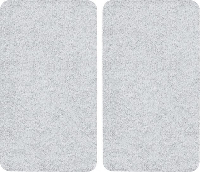 Set dërrasash prej xhami për prerje Wenko, 2 copë, 52x30cm, argjendtë