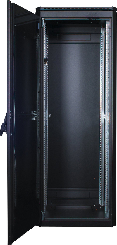 Kabinë rack Lanview RDL32U61BL, 32U, metal, e zezë