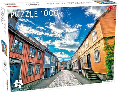 Puzzle Tactic Trondheim Old Town, 1000 pjesë