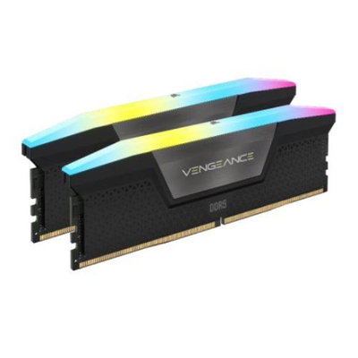 Memorie RAM Corsair Vengeance RGB DDR5, 32GB 2x16GB, për desktop