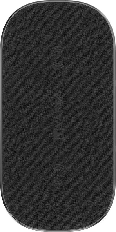 Karikues wireless Varta Wireless Charger Multi, 20W, për dy pajisje, i zi
