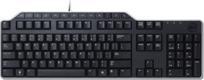 Tastierë Dell Keyboard 104, USB, layout US, e zezë