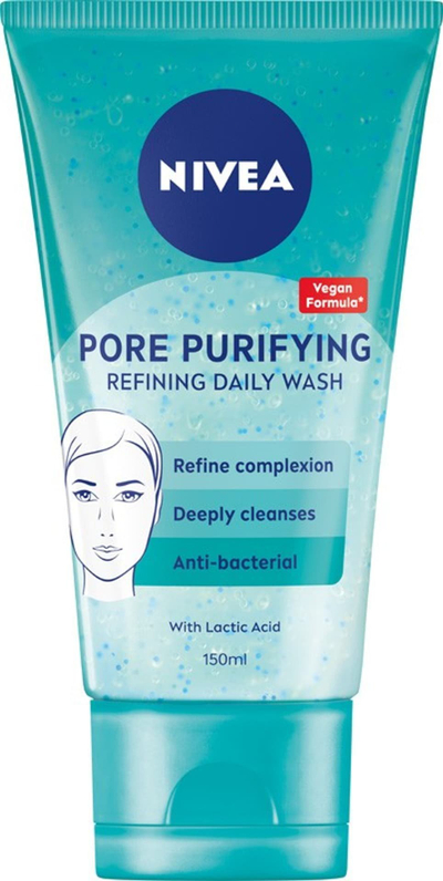 Scrub fytyre Nivea Daily Cleansing Scrub Clean Deeper, 150 ml