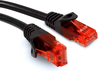 Kabllo rrjeti Maclean (MCTV-741), RJ-45, CAT6, 20m, e zezë