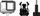 Strehë nënujore Telesin 40m për GoPro Hero 8 Black, plastike, transparente