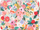 Mbrojtëse laptopi Rifle Paper Co Garden Party Blush, 15", shumëngjyrëshe