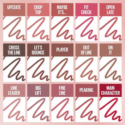 Laps buzësh Maybelline Lifter Liner 14 Fit Check, kremoz, me acid hialuronik, rozë nude