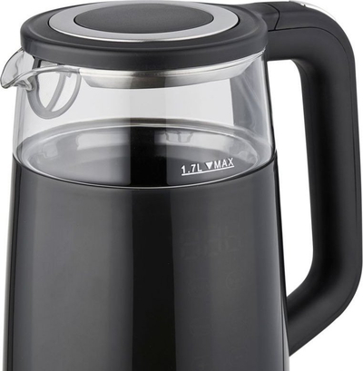 Електричен чајник Eldom NEVO C530, 1.7L, 2200W, стакло