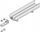 Lidhës i padukshëm LED PXF Lighting Poker LS Micro, PX4086831, për module ndriçimi, i bardhë