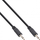 Kabllo InLine,  3.5mm, 1.2m, e zezë 
