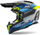 Helmetë motokrosi Airoh Aviator 3 Wave, karboni, 2XL, argjendtë gri
