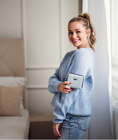 Kuletë për femra Vuch Charis Mini Blue, e kaltër
