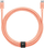 Kabllo USB C në USB C Native Union Belt Cable XL, 3m, 100W, portokalli
