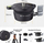 Bazë niveluese për tripod K&amp;F Concept KF31.102, kapacitet 10 kg, metal, e zezë