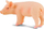 Figurë derr i vogël Collecta Standing Piglet, S, rozë