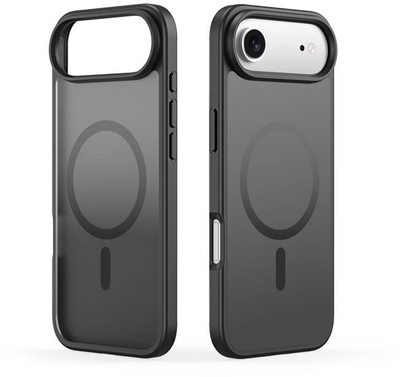 Kuti mbrojtëse Dux Ducis për iPhone 17 Air, MagSafe, e zezë