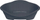 Shtrat plastik për qen Trixie Plastic Sleeper, 68 × 47 cm, ngjyrë kafe
