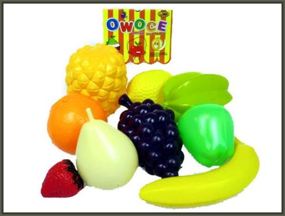 Set lodrash Hipo Fruit, 9 copa, për kalamaj 3 vjeç, me shumë ngjyra