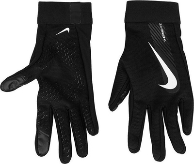 Doreza futbolli për kalamaj Nike Therma-Fit Academy, termike, me silikon, të zeza