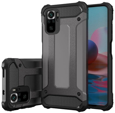 Mbulesë telefoni Hybrid Armor për Xiaomi Poco X4 NFC, mbron nga goditjet, e zezë