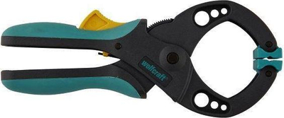 Kapëse me raketë Wolfcraft FZR 30, hapje 30mm, plastike, e zezë