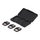 Set filtrosh kamerë DJI 991539, për dron, ND, i zi