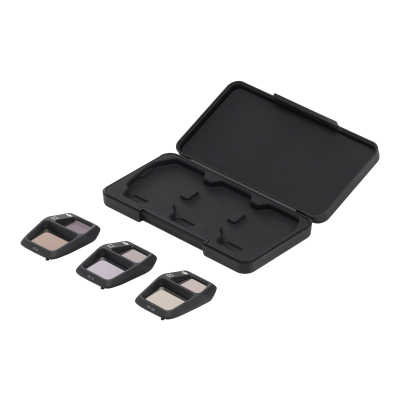 Set filtrosh kamerë DJI 991539, për dron, ND, i zi