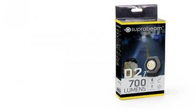 Dritë pune Suprabeam D2R, 250 deri 700 lm, 9.62 W, e zezë