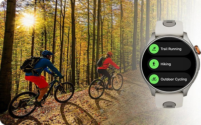 Smartwatch myPhone Watch Adventure gri, për aktivitet e përditshmëri, njoftime smart, gri