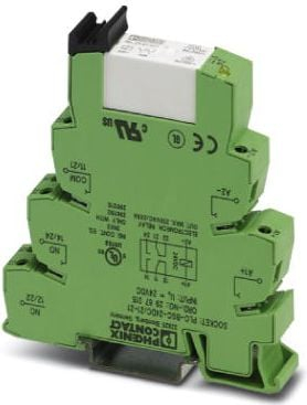 Modul releje Phoenix Contact PLC-RSC-24DC/21-21, 2P 15A, 24V DC, gri
